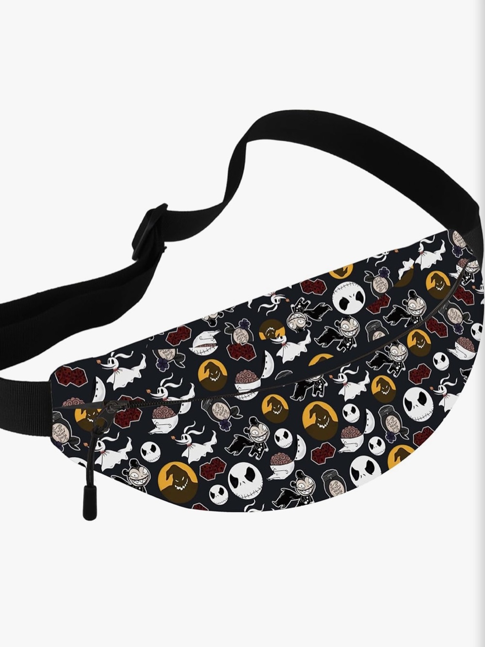 Jack Skellington Crossbody Fanny Pack